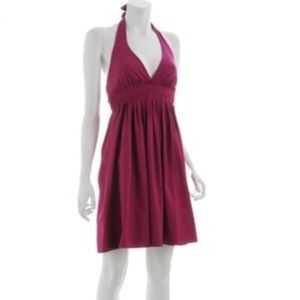 Sexy Magenta Halter Dress NWOT